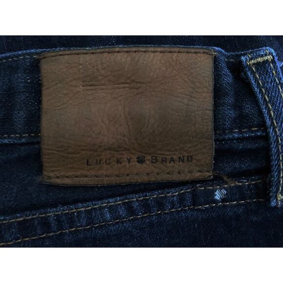 Lucky Brand Men's 221 Original Straight Dark Wash Classic Stretch Size 36 X 32 - Picture 6 of 8